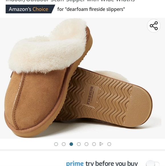 Brand New Size 11 Chestnut Sherling Slippers UGGs look for less - Picture 1 of 4